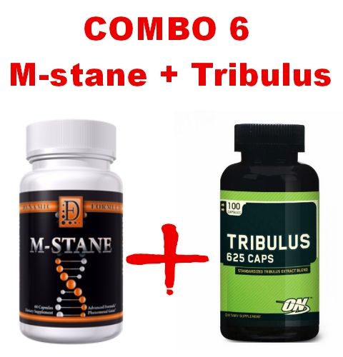 Combo 6: M-stane + Tribulus On (frete grátis)