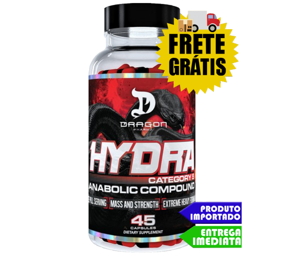 Hydra - 45 Cápsulas - Dragon Pharma (original e importado)