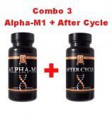 Combo 3: Alpha-M1 + After Cycle (frete grátis).