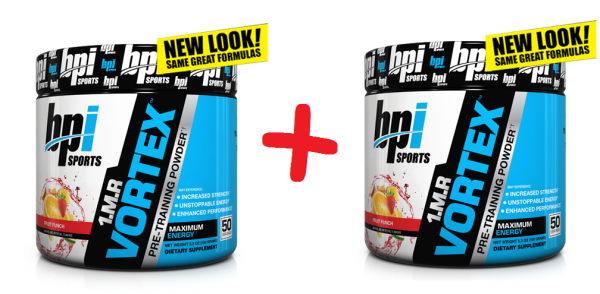 COMBO: 2 Unidades BPI 1.M.R Vortex 50 Servings