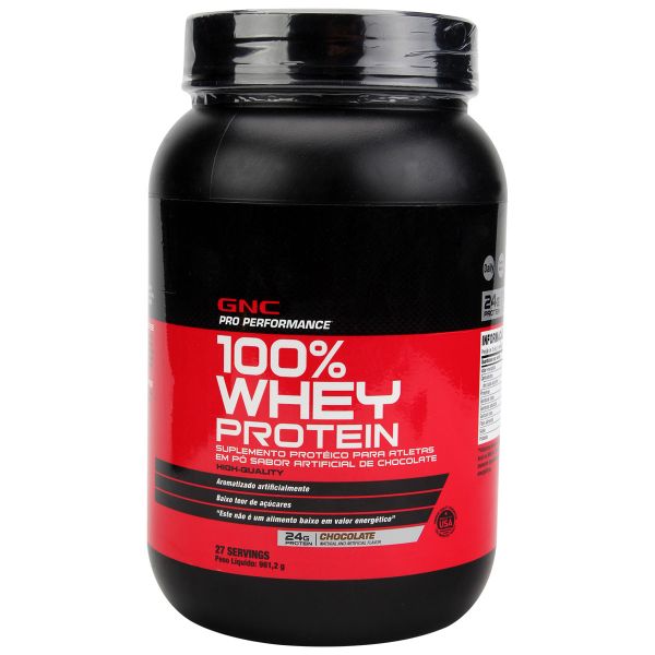 100% Whey Protein 2 Lbs - GNC (Importado).